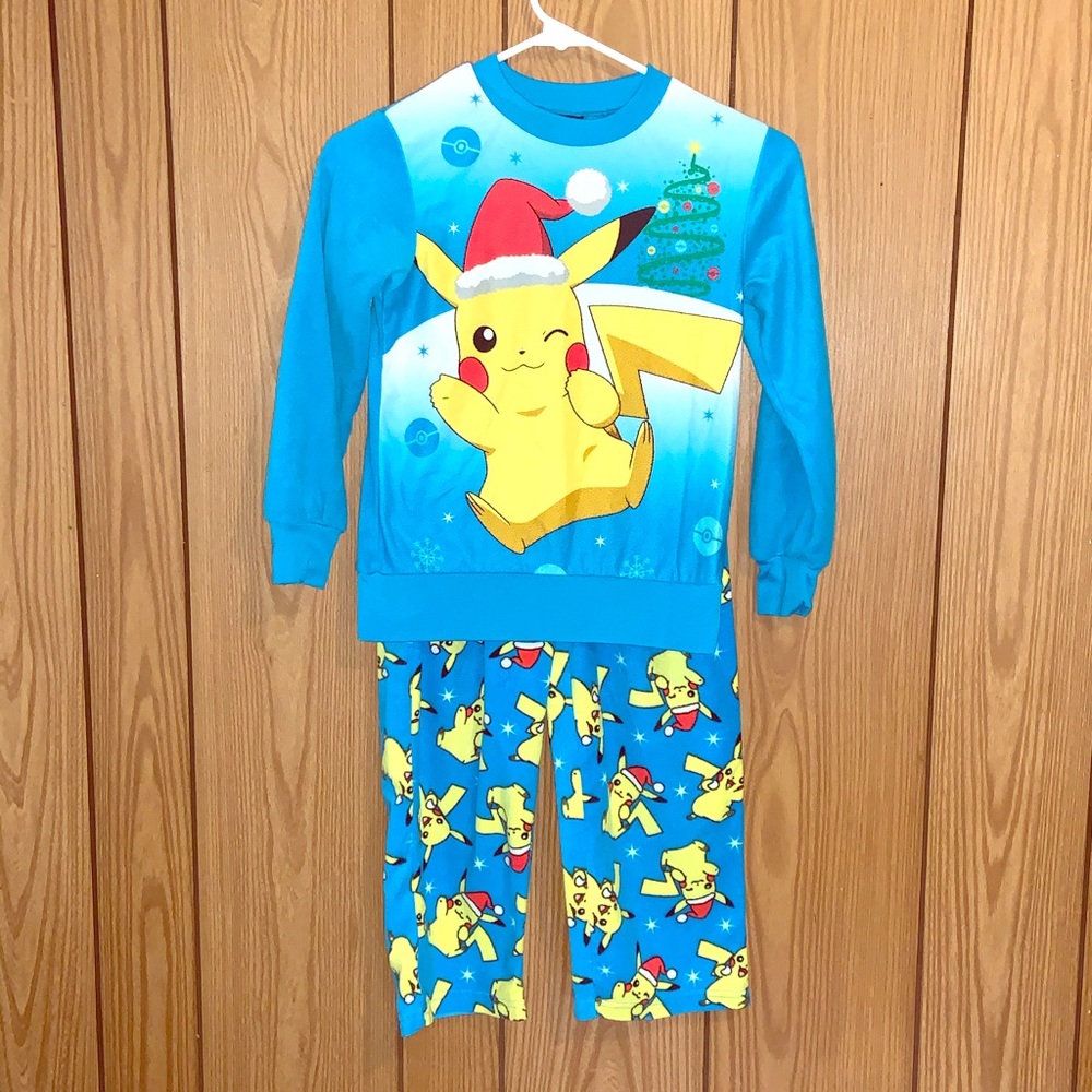 Boys Pokémon Santa Pajama Set